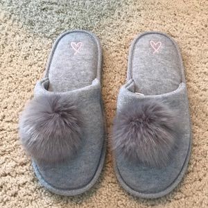 Gray Victoria’s Secret Slippers (Medium)